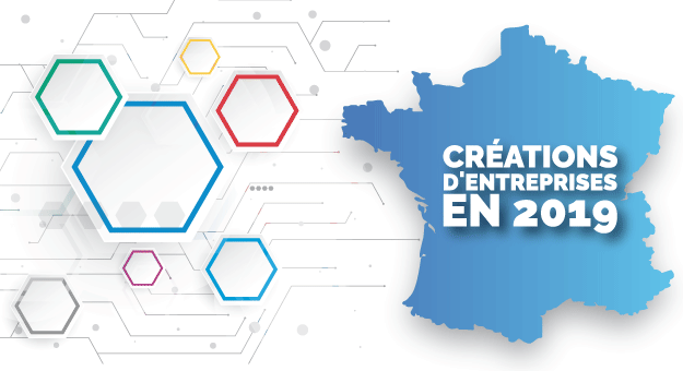 Créations d’entreprises en 2019